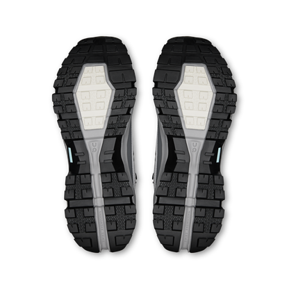 On Cloudrock Mid Waterproof – Glacier / Alloy (Men's) – view 3 on white background