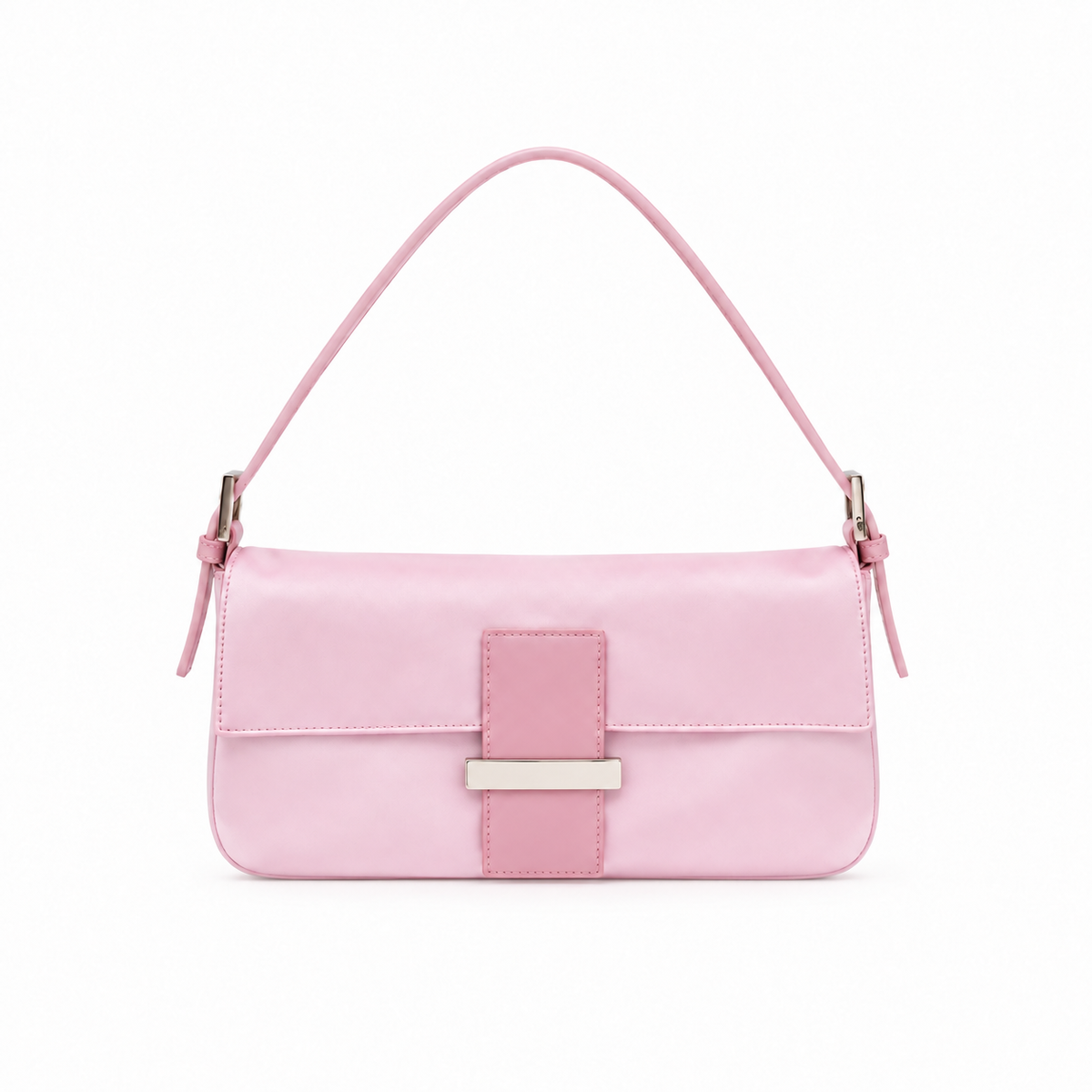 Vintage Bag - Soft Pink on white background
