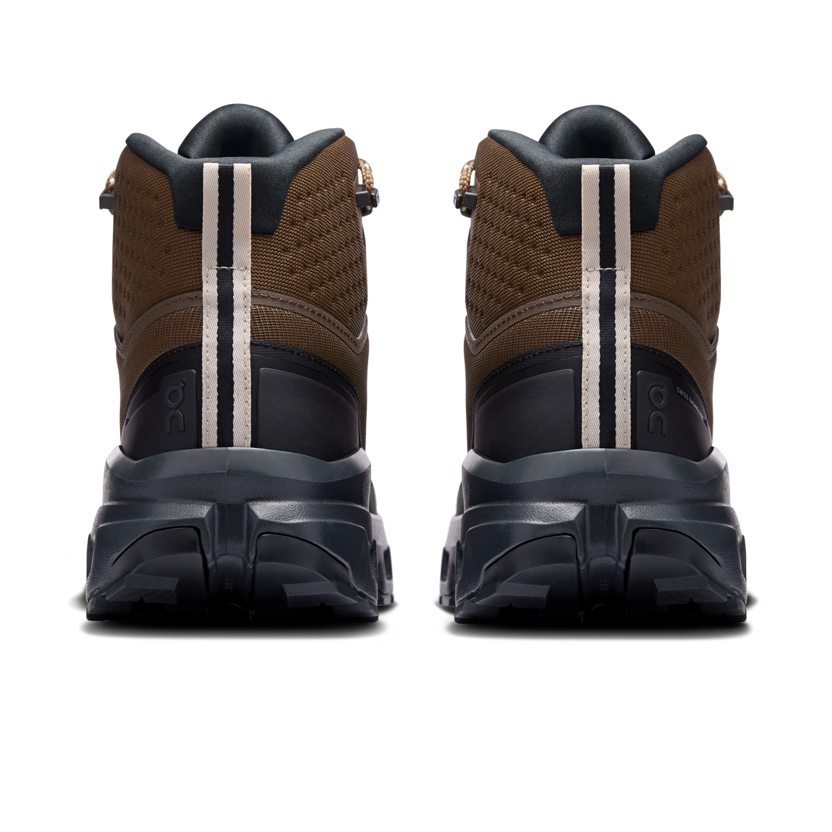 On Cloudrock Mid Waterproof – Earth / Black (Men's) – view 5 on white background