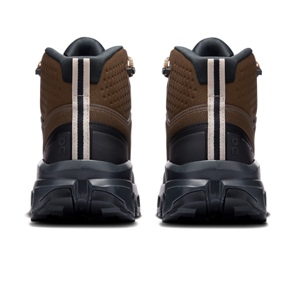 On Cloudrock Mid Waterproof – Earth / Black (Men's) – view 5 on white background