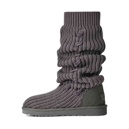 UGG Women's Classic Tall Whipstitch Knit - Charcoal - view 3