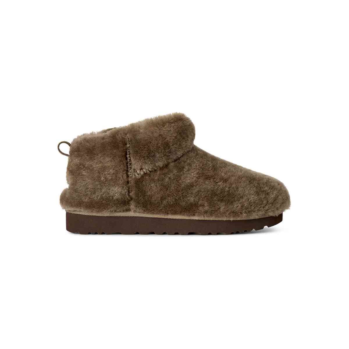 UGG Women's Classic Ultra Mini Fluffed - Light Bronze - view 1