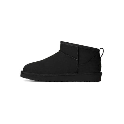 UGG Women's Classic Ultra Mini Nubuck - Black - view 3