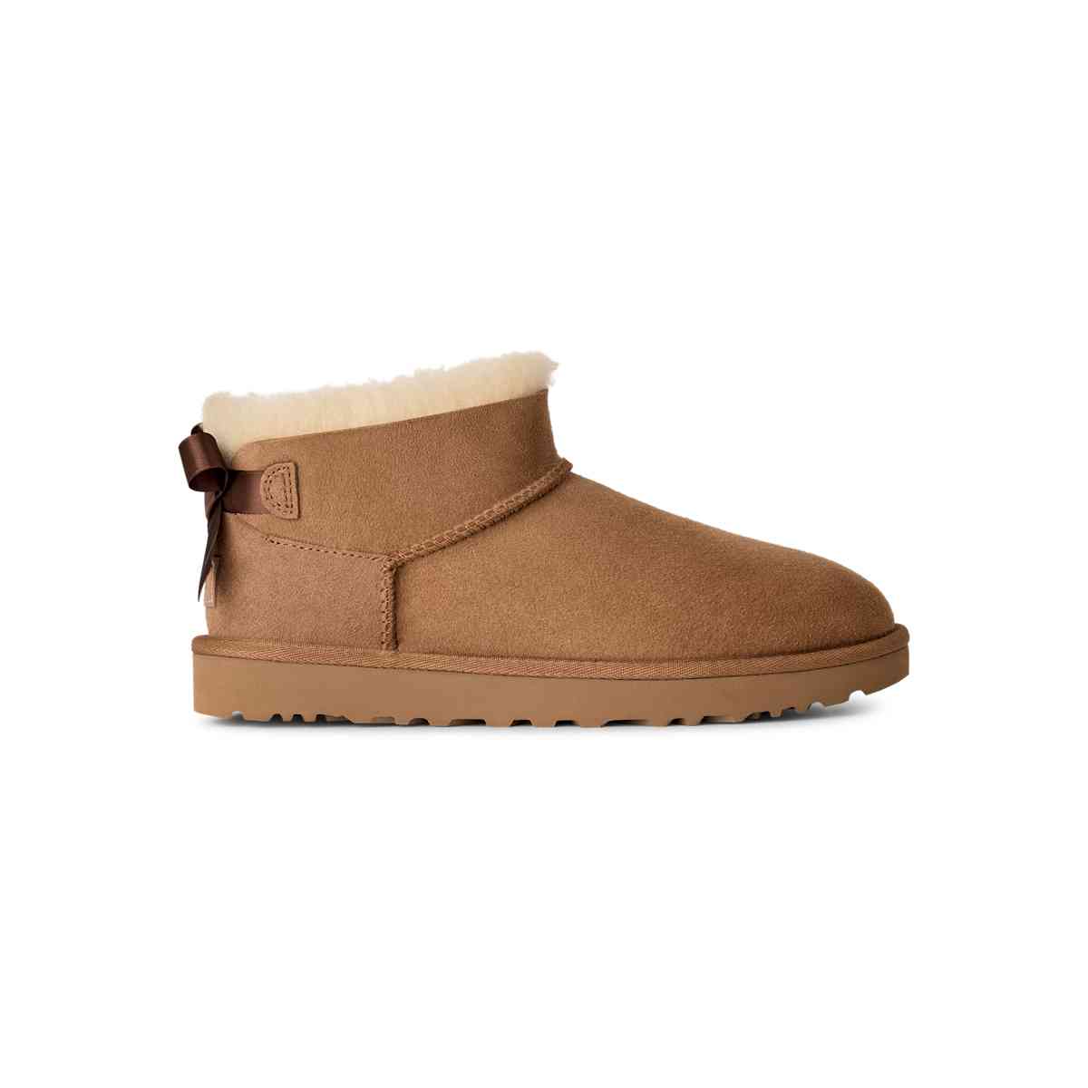 UGG Women's Ultra Mini Bailey Bow - Chestnut - view 2