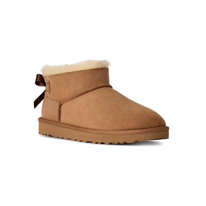 UGG Women's Ultra Mini Bailey Bow - Chestnut - view 3