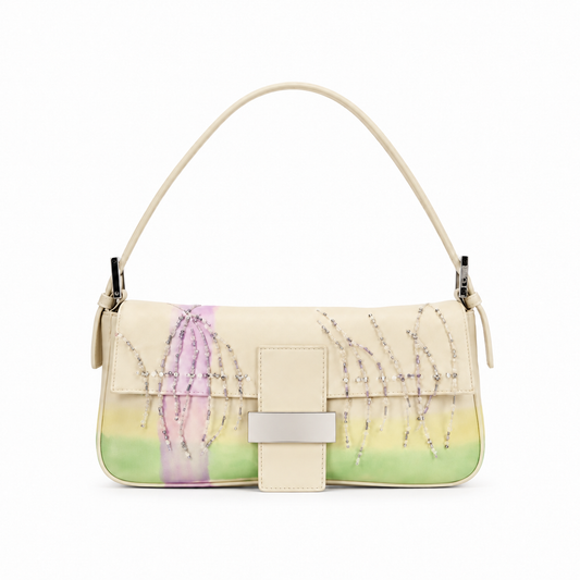 Vintage Bag - Pastel Gradient on white background