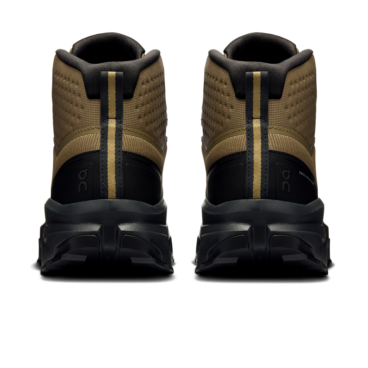 On Cloudrock Mid Waterproof – Hunter / Black (Men's) – view 5 on white background