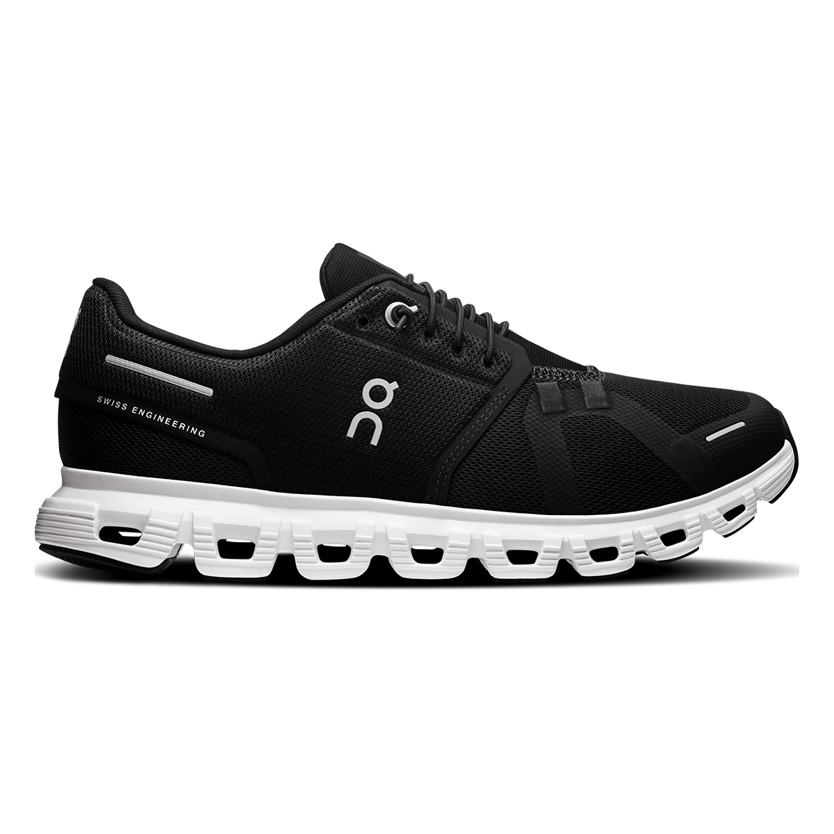 On Cloud 6 Men's - Black/White - product view 1