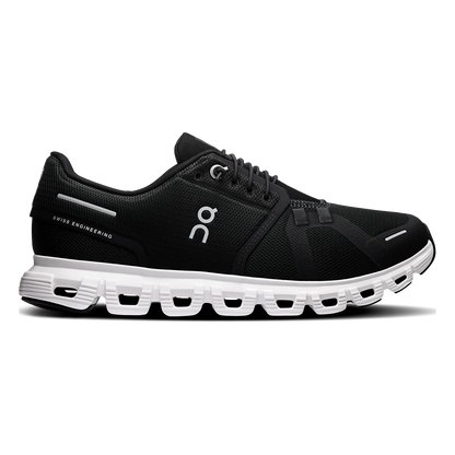 On Cloud 6 Men's - Black/White - product view 1