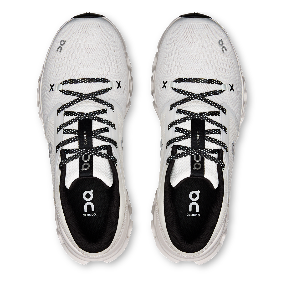 On Cloud X 5 Men's - White/Black - product view 3