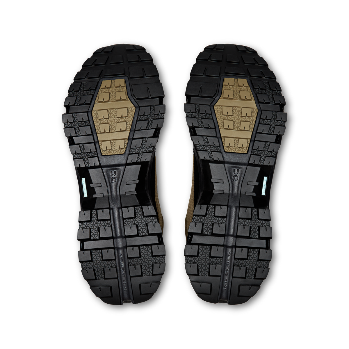 On Cloudrock Mid Waterproof – Hunter / Black (Men's) – view 3 on white background