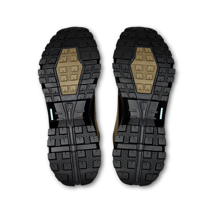 On Cloudrock Mid Waterproof – Hunter / Black (Men's) – view 3 on white background